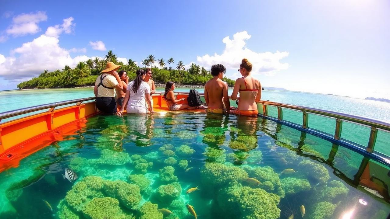 Glass Bottom Boat Ride in Andaman – Book Online ₹2900 | Best Price 2025 ...